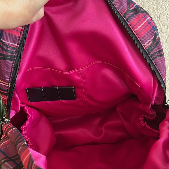 PRISTINE Coach Tartan Large Backpack - Picture 13 of 16
